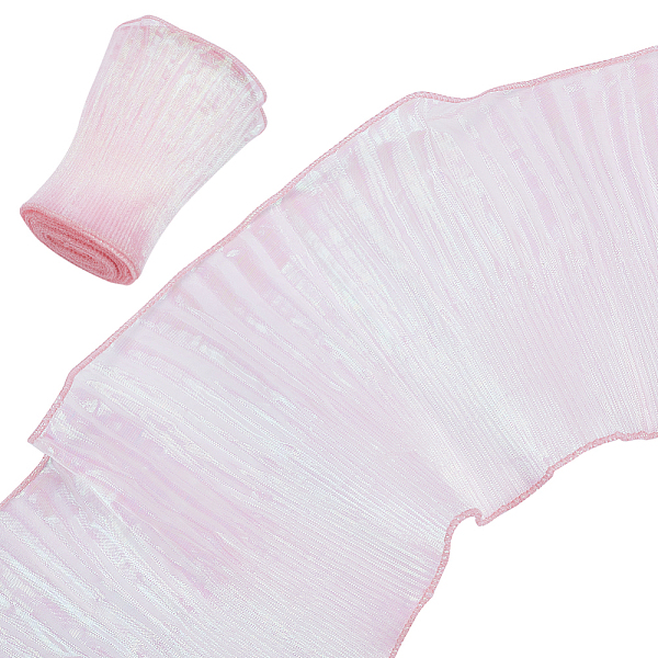 PandaHall BENECREAT 6 Yards Laser Polyester Pleated Lace Trim, Ruffled Lace Ribbon for Garment Accessories, Pink, 5-1/2~5-7/8 inch...
PandaHall BENECREAT 6 Yards Laser Polyester Pleated Lace Trim, Ruffled Lace Ribbon for Garment Accessories, Pink, 5-1/2~5-7/8 inch...