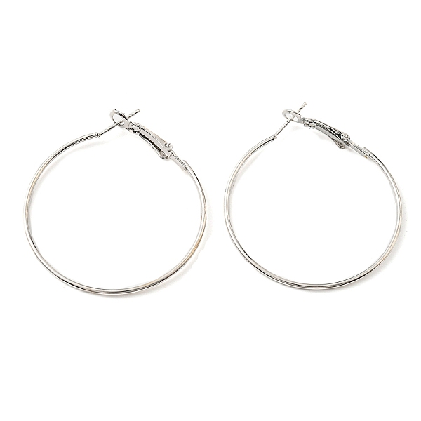 PandaHall Iron Huggie Hoop Earring Findings, Platinum, 22 Gauge, 40x1.2mm, Pin: 0.6mm Iron
PandaHall Iron Huggie Hoop Earring Findings, Platinum, 22 Gauge, 40x1.2mm, Pin: 0.6mm Iron