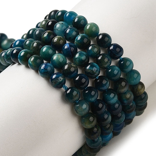 PandaHall Dyed Natural Tiger Eye Beads Strands, Round, Cadet Blue, 4mm, Hole: 0.8mm, about 80~82pcs/strand, 14.13~14.25 inch(35.9~36.2cm)...
PandaHall Dyed Natural Tiger Eye Beads Strands, Round, Cadet Blue, 4mm, Hole: 0.8mm, about 80~82pcs/strand, 14.13~14.25 inch(35.9~36.2cm)...