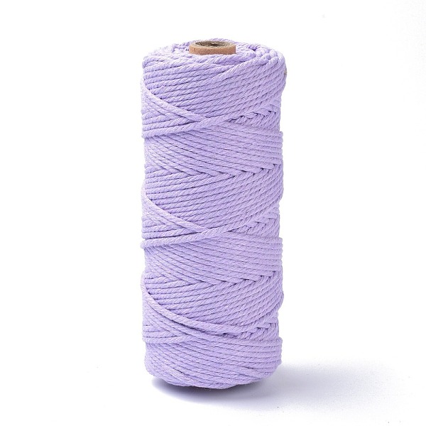 PandaHall Cotton String Threads, for DIY Crafts, Gift Wrapping and Jewelry Making, Lilac, 3mm, about 109.36 Yards(100m)/Roll Cotton Purple
PandaHall Cotton String Threads, for DIY Crafts, Gift Wrapping and Jewelry Making, Lilac, 3mm, about 109.36 Yards(100m)/Roll Cotton Purple