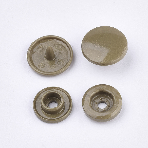 PandaHall Resin Snap Fasteners, Raincoat Buttons, Flat Round, Dark Khaki, Cap: 12x6.5mm, Pin: 2mm, Stud: 10.5x3.5mm, Hole: 2mm, Socket..., Yellow
PandaHall Resin Snap Fasteners, Raincoat Buttons, Flat Round, Dark Khaki, Cap: 12x6.5mm, Pin: 2mm, Stud: 10.5x3.5mm, Hole: 2mm, Socket..., Yellow