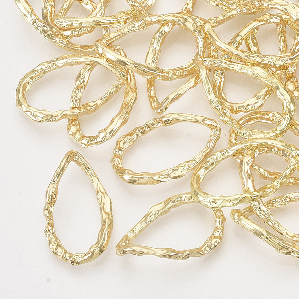 PandaHall Alloy Linking Rings, Teardrop, Light Gold, 27x16x3mm, Inner Diameter: 22x10.5mm Alloy Teardrop
PandaHall Alloy Linking Rings, Teardrop, Light Gold, 27x16x3mm, Inner Diameter: 22x10.5mm Alloy Teardrop
