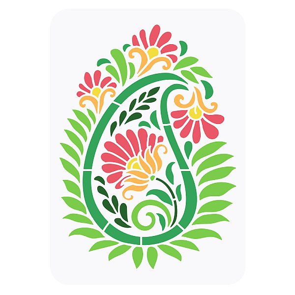 PandaHall Plastic Drawing Painting Stencils Templates, for Painting on Scrapbook Fabric Tiles Floor Furniture Wood, Rectangle, Floral...
PandaHall Plastic Drawing Painting Stencils Templates, for Painting on Scrapbook Fabric Tiles Floor Furniture Wood, Rectangle, Floral...