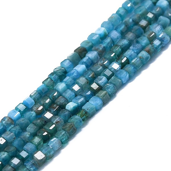 PandaHall Natural Apatite Beads Strands, Faceted, Cube, 2x2x2mm, Hole: 0.6mm, about 182pcs/strand, 15.16''~15.55''(38.5~39.5cm) Apatite Cube
PandaHall Natural Apatite Beads Strands, Faceted, Cube, 2x2x2mm, Hole: 0.6mm, about 182pcs/strand, 15.16''~15.55''(38.5~39.5cm) Apatite Cube