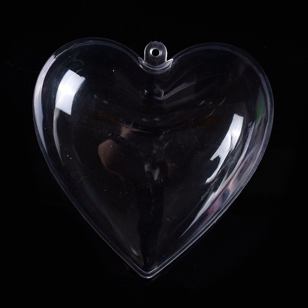 PandaHall Openable Transparent Plastic Pendants, Fillable Plastic Bauble Christmas Ornament, Heart, Clear, 120x115x70mm, Hole: 4mm Plastic...
PandaHall Openable Transparent Plastic Pendants, Fillable Plastic Bauble Christmas Ornament, Heart, Clear, 120x115x70mm, Hole: 4mm Plastic...