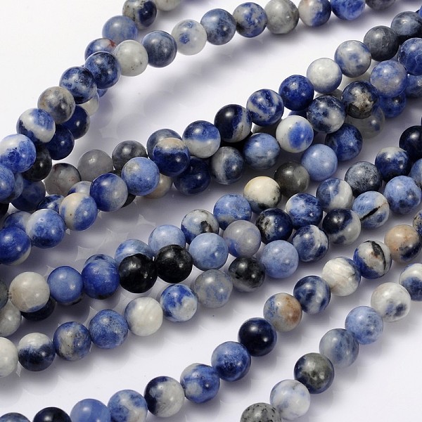 PandaHall Natural Sodalite Beads Strand, Grade AB, Round, 8mm, Hole: 1mm, about 48pcs/strand, 15.1 inch Sodalite Round
PandaHall Natural Sodalite Beads Strand, Grade AB, Round, 8mm, Hole: 1mm, about 48pcs/strand, 15.1 inch Sodalite Round