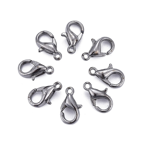 PandaHall Zinc Alloy Lobster Claw Clasps, Parrot Trigger Clasps, Cadmium Free & Lead Free, Gunmetal, 10x6mm, Hole: 1mm Alloy Others
PandaHall Zinc Alloy Lobster Claw Clasps, Parrot Trigger Clasps, Cadmium Free & Lead Free, Gunmetal, 10x6mm, Hole: 1mm Alloy Others