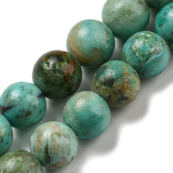 PandaHall Natural Peruvian Turquoise(Jasper) Beads Strands, Grade A, Round, 6mm, Hole: 1mm, about 65pcs/strand, 15.43''(39.2cm) Peruvian...
PandaHall Natural Peruvian Turquoise(Jasper) Beads Strands, Grade A, Round, 6mm, Hole: 1mm, about 65pcs/strand, 15.43''(39.2cm) Peruvian...