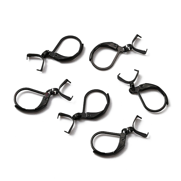 PandaHall 304 Stainless Steel Leverback Earring Findings, with Ice Pick Pinch Bails, Electrophoresis Black, 24mm, Pin: 0.7mm and 0.5mm 304...
PandaHall 304 Stainless Steel Leverback Earring Findings, with Ice Pick Pinch Bails, Electrophoresis Black, 24mm, Pin: 0.7mm and 0.5mm 304...
