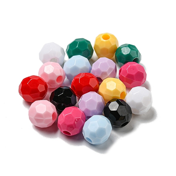 PandaHall Opaque Acrylic Beads, Round, Mixed Color, 10x9.5mm, Hole: 3mm, about 1000pcs/500g Acrylic Round Multicolor
PandaHall Opaque Acrylic Beads, Round, Mixed Color, 10x9.5mm, Hole: 3mm, about 1000pcs/500g Acrylic Round Multicolor