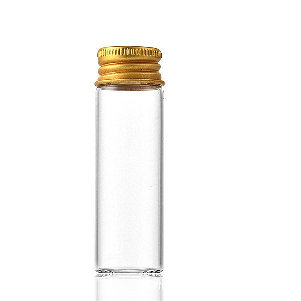 PandaHall Glass Bottles Bead Containers, Screw Top Bead Storage Tubes with Golden Plated Aluminum Cap, Column, Clear, 2.2x7cm, Capacity...
PandaHall Glass Bottles Bead Containers, Screw Top Bead Storage Tubes with Golden Plated Aluminum Cap, Column, Clear, 2.2x7cm, Capacity...