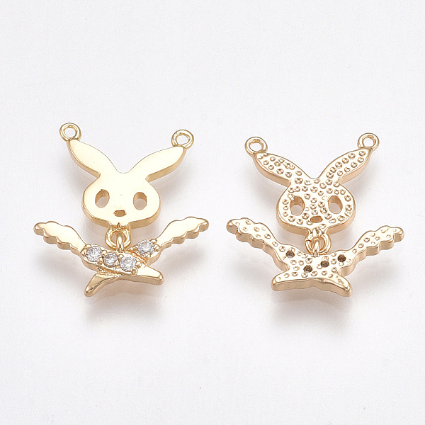 PandaHall Brass Pendants, with Cubic Zirconia, Nickel Free, Real 18K Gold Plated, 17x16x2.5mm, Hole: 1mm Brass+Cubic Zirconia Others
PandaHall Brass Pendants, with Cubic Zirconia, Nickel Free, Real 18K Gold Plated, 17x16x2.5mm, Hole: 1mm Brass+Cubic Zirconia Others