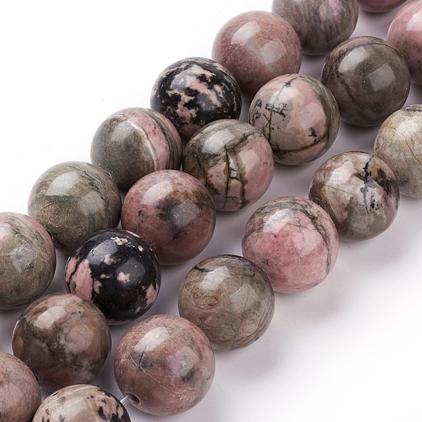 PandaHall Natural Rhodonite Beads Strands, Round, 18mm, Hole: 2mm, about 22pcs/strand, 15.1 inch(38.5cm) Rhodonite Round
PandaHall Natural Rhodonite Beads Strands, Round, 18mm, Hole: 2mm, about 22pcs/strand, 15.1 inch(38.5cm) Rhodonite Round