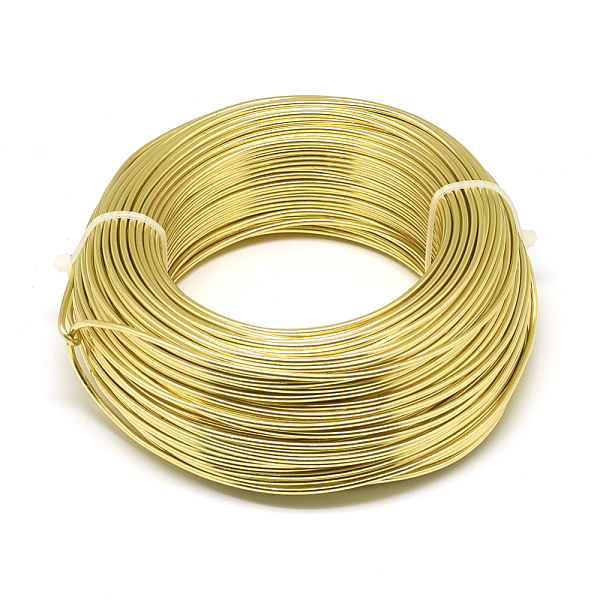 PandaHall Round Aluminum Wire, Bendable Metal Craft Wire, for DIY Jewelry Craft Making, Light Gold, 6 Gauge, 4mm, 16m/500g(52.4 Feet/500g)...
PandaHall Round Aluminum Wire, Bendable Metal Craft Wire, for DIY Jewelry Craft Making, Light Gold, 6 Gauge, 4mm, 16m/500g(52.4 Feet/500g)...