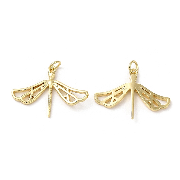 PandaHall Eco-Friendly Brass Pendants, with Jump Ring, Lead Free & Cadmium Free, Dragonfly Charm, Real 18K Gold Plated, 20x27x3mm, Hole: 3mm...
PandaHall Eco-Friendly Brass Pendants, with Jump Ring, Lead Free & Cadmium Free, Dragonfly Charm, Real 18K Gold Plated, 20x27x3mm, Hole: 3mm...