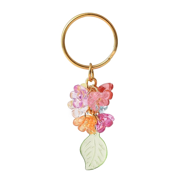 PandaHall Transparent Leaf & Flower Acrylic Keychains with Iron Split Key Ring, for Car Key Bag Accessories, Golden, 7cm Acrylic Flower
PandaHall Transparent Leaf & Flower Acrylic Keychains with Iron Split Key Ring, for Car Key Bag Accessories, Golden, 7cm Acrylic Flower