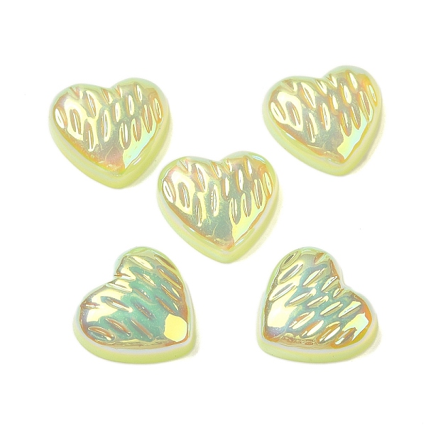 PandaHall UV Plating Acrylic Cabochons, Iridescent, Heart, Light Khaki, 11.5~12x12~12.5x4mm Acrylic Heart
PandaHall UV Plating Acrylic Cabochons, Iridescent, Heart, Light Khaki, 11.5~12x12~12.5x4mm Acrylic Heart