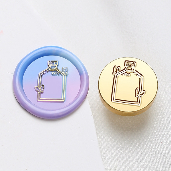 PandaHall Wax Seal Brass Stamp Head, Bottle Pattern, for Wax Seal Stamp, Golden, 25x14.5mm, Hole: 7mm Brass Bottle
PandaHall Wax Seal Brass Stamp Head, Bottle Pattern, for Wax Seal Stamp, Golden, 25x14.5mm, Hole: 7mm Brass Bottle