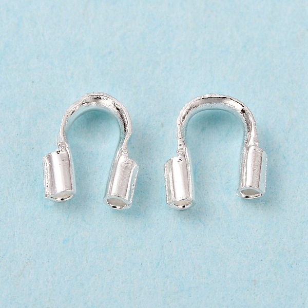 PandaHall Brass Wire Guardians, Cadmium Free & Lead Free, Silver Color Plated, 4.5x4x1mm, Hole: 0.5mm Brass
PandaHall Brass Wire Guardians, Cadmium Free & Lead Free, Silver Color Plated, 4.5x4x1mm, Hole: 0.5mm Brass