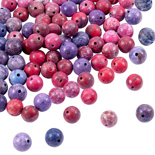 PandaHall 2 Strands 2 Colors Natural American Turquoise Beads Strands, Dyed & Heated, Round, Mixed Color, 8mm, Hole: 1mm, about..., Multicolor
PandaHall 2 Strands 2 Colors Natural American Turquoise Beads Strands, Dyed & Heated, Round, Mixed Color, 8mm, Hole: 1mm, about..., Multicolor