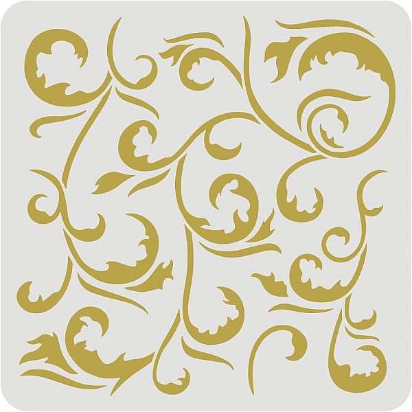 PandaHall FINGERINSPIRE Victorian Vine Stencil 30x30cm Reusable Victorian Vine Pattern Drawing Stencil Floral Border Stencils Vine Stencil..., White
PandaHall FINGERINSPIRE Victorian Vine Stencil 30x30cm Reusable Victorian Vine Pattern Drawing Stencil Floral Border Stencils Vine Stencil..., White