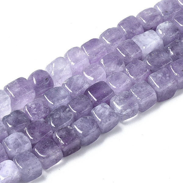 PandaHall Dyed Natural White Jade Beads Strands, Cube, Medium Purple, 7~8x7~8x7~8mm, Hole: 0.9mm, about 45~49pcs/strand, 13.39~14.57 inch...
PandaHall Dyed Natural White Jade Beads Strands, Cube, Medium Purple, 7~8x7~8x7~8mm, Hole: 0.9mm, about 45~49pcs/strand, 13.39~14.57 inch...