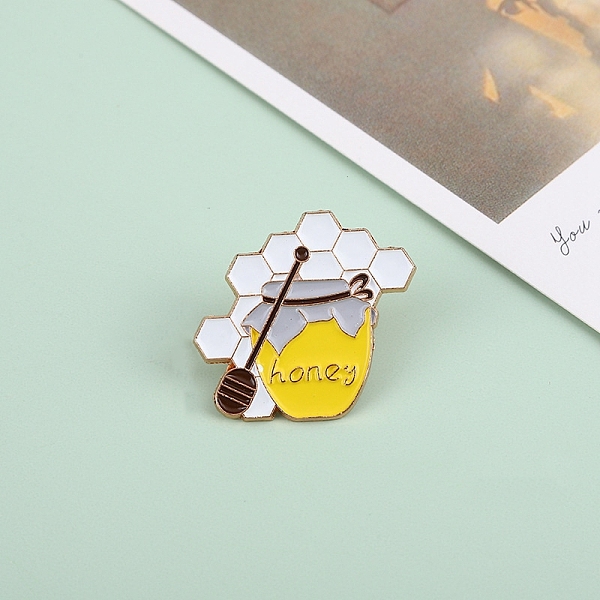 PandaHall Enamel Pin, Alloy Brooch for Backpack Clothes, Bees, Yellow, 25x30mm Alloy+Enamel Bees Yellow
PandaHall Enamel Pin, Alloy Brooch for Backpack Clothes, Bees, Yellow, 25x30mm Alloy+Enamel Bees Yellow