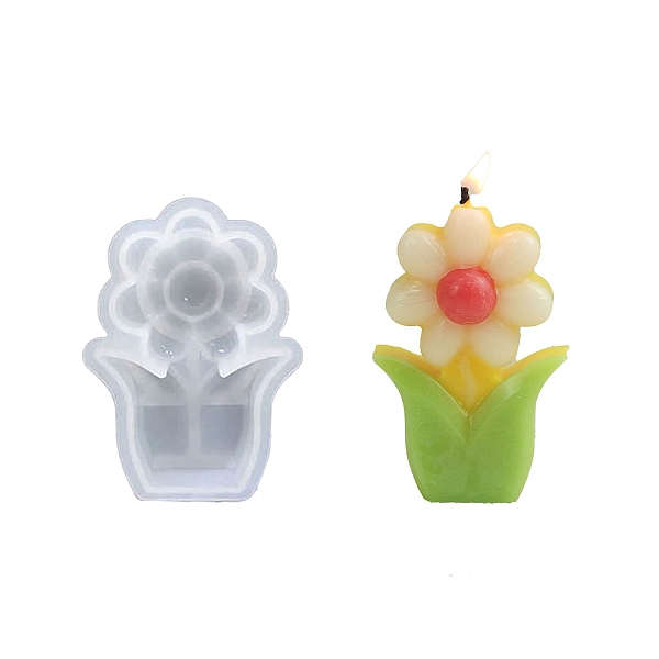 PandaHall DIY Candle Silicone Molds, for Candle Making, Flower, White, 9x6.4x2.3cm Silicone Flower White
PandaHall DIY Candle Silicone Molds, for Candle Making, Flower, White, 9x6.4x2.3cm Silicone Flower White