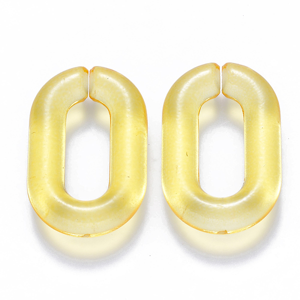 PandaHall Transparent Acrylic Linking Rings, Quick Link Connectors, for Cable Chains Making, Oval, Gold, 31x19.5x5.5mm, Inner Diameter...
PandaHall Transparent Acrylic Linking Rings, Quick Link Connectors, for Cable Chains Making, Oval, Gold, 31x19.5x5.5mm, Inner Diameter...