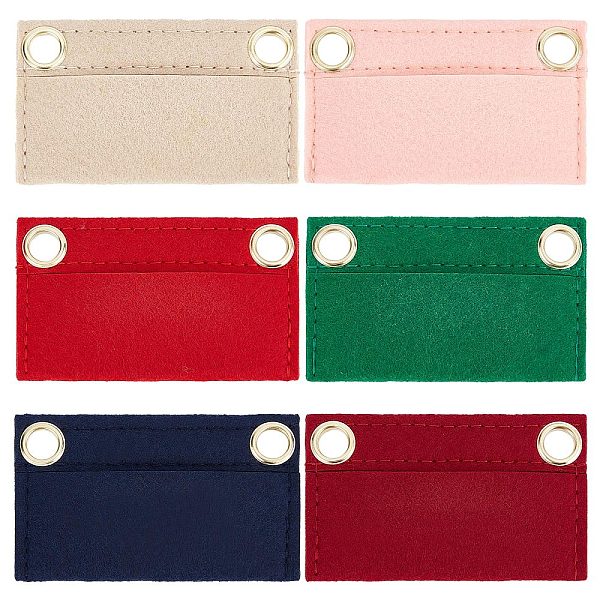 PandaHall CREATCABIN 6Pcs Purse Felt Insert Organizer Mini Wool Multipurpose Handbag Insert Liner Tote Bag Organizer with Eyelet Inner..., Multicolor
PandaHall CREATCABIN 6Pcs Purse Felt Insert Organizer Mini Wool Multipurpose Handbag Insert Liner Tote Bag Organizer with Eyelet Inner..., Multicolor