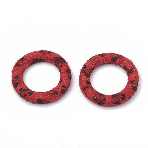 PandaHall Cloth Fabric Covered Linking Rings, with Aluminum Bottom, Ring, Red, 27x4mm Aluminum Ring Red
PandaHall Cloth Fabric Covered Linking Rings, with Aluminum Bottom, Ring, Red, 27x4mm Aluminum Ring Red