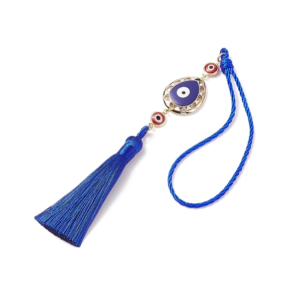 PandaHall CCB Plastic Teardrop Pendant Decorations, with Brass Enamel Evil Eye Link, Polyester Tassel, Nylon Rope, for Women's Bag, Car..., Red
PandaHall CCB Plastic Teardrop Pendant Decorations, with Brass Enamel Evil Eye Link, Polyester Tassel, Nylon Rope, for Women's Bag, Car..., Red