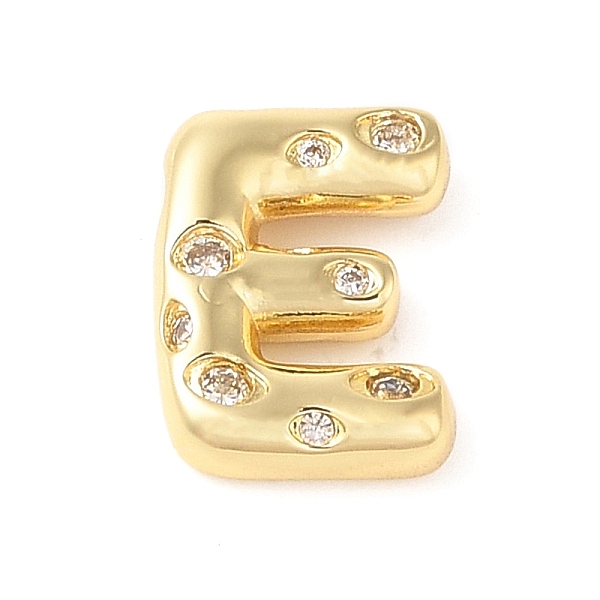 PandaHall Brass Micro Pave Clear Cubic Zirconia Pendant, Letter A~Z, Letter E, 21x15.5x6mm, Hole: 4mm Brass+Cubic Zirconia Letter E Clear
PandaHall Brass Micro Pave Clear Cubic Zirconia Pendant, Letter A~Z, Letter E, 21x15.5x6mm, Hole: 4mm Brass+Cubic Zirconia Letter E Clear