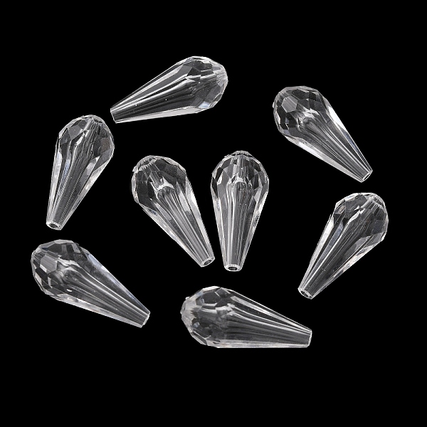 PandaHall Transparent Acrylic Beads, Faceted, Teardrop, Clear, 21x11mm, Hole: 2mm, about 395pcs/500g Acrylic Teardrop Clear
PandaHall Transparent Acrylic Beads, Faceted, Teardrop, Clear, 21x11mm, Hole: 2mm, about 395pcs/500g Acrylic Teardrop Clear