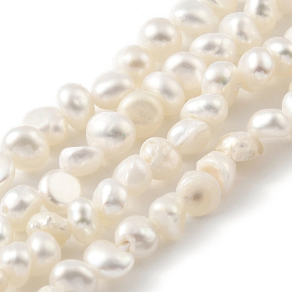 PandaHall Natural Cultured Freshwater Pearl Beads Strands, Two Sides Polished, Grade AB, Floral White, 3~4mm, Hole: 0.5mm, about...
PandaHall Natural Cultured Freshwater Pearl Beads Strands, Two Sides Polished, Grade AB, Floral White, 3~4mm, Hole: 0.5mm, about...