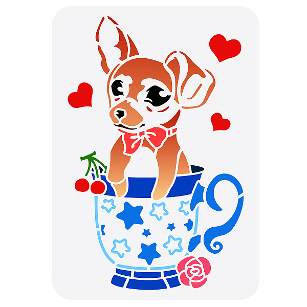PandaHall Plastic Drawing Painting Stencils Templates, for Painting on Scrapbook Fabric Tiles Floor Furniture Wood, Rectangle, Dog Bone...
PandaHall Plastic Drawing Painting Stencils Templates, for Painting on Scrapbook Fabric Tiles Floor Furniture Wood, Rectangle, Dog Bone...