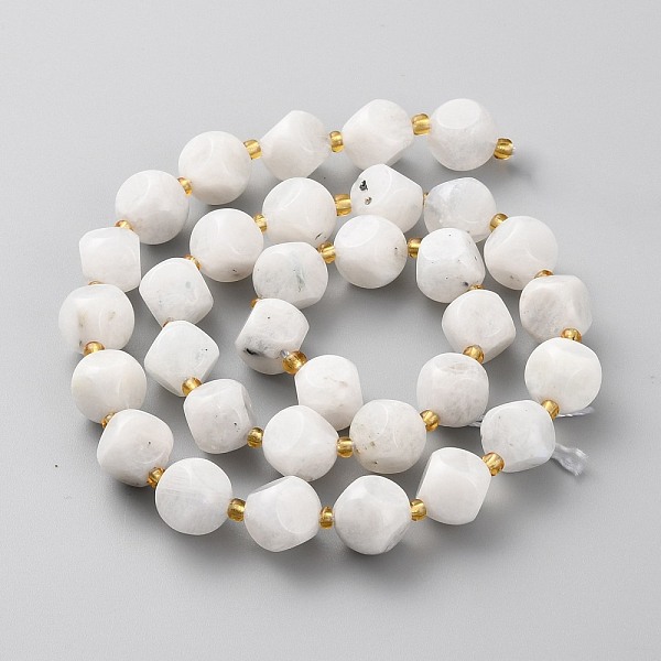 PandaHall Natural Rainbow Moonstone Beads Strands, with Seed Beads, Six Sided Celestial Dice, Faceted, 10~10.5x10~10.5mm, Hole: 1mm, about...
PandaHall Natural Rainbow Moonstone Beads Strands, with Seed Beads, Six Sided Celestial Dice, Faceted, 10~10.5x10~10.5mm, Hole: 1mm, about...