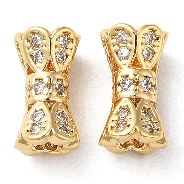 PandaHall Brass Micro Pave Cubic Zirconia Beads, Column, Real 18K Gold Plated, 10x5mm, Hole: 0.9mm Brass+Cubic Zirconia Column Clear
PandaHall Brass Micro Pave Cubic Zirconia Beads, Column, Real 18K Gold Plated, 10x5mm, Hole: 0.9mm Brass+Cubic Zirconia Column Clear