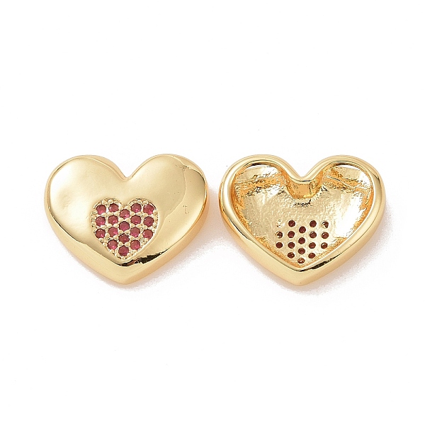 PandaHall Brass Micro Pave Cubic Zirconia Pendants, Heart Charm, Real 18K Gold Plated, 14.5x17.5x4.8mm, Hole: 2x5mm Brass+Cubic Zirconia...
PandaHall Brass Micro Pave Cubic Zirconia Pendants, Heart Charm, Real 18K Gold Plated, 14.5x17.5x4.8mm, Hole: 2x5mm Brass+Cubic Zirconia...