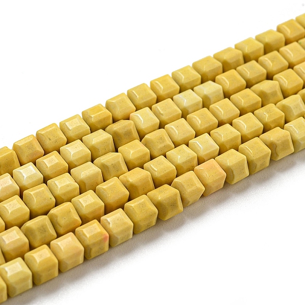 PandaHall Natural Agate Beads Strands, Dyed, Cube, Yellow, 4.5x4.5x4.5mm, Hole: 1.2mm, about 88pcs/strand, 15.04''(38.2cm) Natural Agate...
PandaHall Natural Agate Beads Strands, Dyed, Cube, Yellow, 4.5x4.5x4.5mm, Hole: 1.2mm, about 88pcs/strand, 15.04''(38.2cm) Natural Agate...