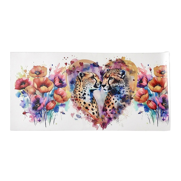 PandaHall PET Self-Adhesive Stickers, for Party Decorative Present, Leopard, 110~120x230~250x0.3mm PET Leopard
PandaHall PET Self-Adhesive Stickers, for Party Decorative Present, Leopard, 110~120x230~250x0.3mm PET Leopard
