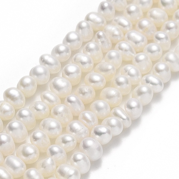 PandaHall Natural Cultured Freshwater Pearl Beads Strands, Potato, Beige, 3~4x4~5x4~5mm, Hole: 0.5mm, about 98pcs/strand, 14.33 inch(36.4cm)..., Yellow
PandaHall Natural Cultured Freshwater Pearl Beads Strands, Potato, Beige, 3~4x4~5x4~5mm, Hole: 0.5mm, about 98pcs/strand, 14.33 inch(36.4cm)..., Yellow