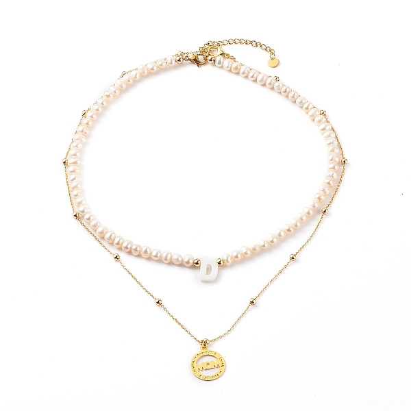 PandaHall Mother's Day Gifts, Initial Pendant Necklaces Sets, with Natural Shell Letter Pendants, Pearl Beads and Brass Pendants, Word Mom...
PandaHall Mother's Day Gifts, Initial Pendant Necklaces Sets, with Natural Shell Letter Pendants, Pearl Beads and Brass Pendants, Word Mom...