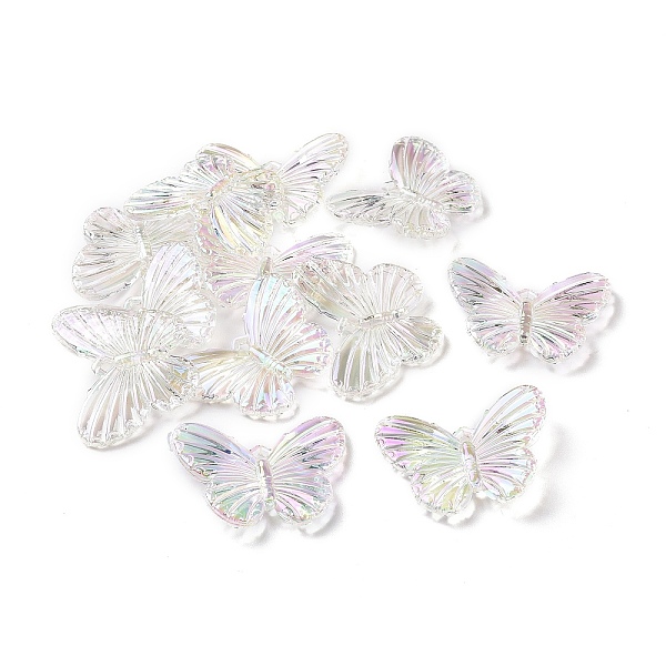 PandaHall UV Plating Acrylic Rainbow Iridescent Pendants, Butterfly Charm, Clear AB, 41x31.5x6mm, Hole: 2mm Acrylic Butterfly White
PandaHall UV Plating Acrylic Rainbow Iridescent Pendants, Butterfly Charm, Clear AB, 41x31.5x6mm, Hole: 2mm Acrylic Butterfly White