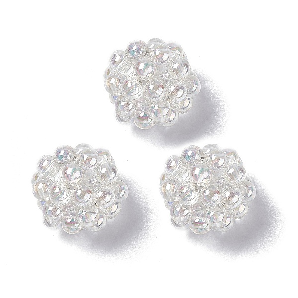 PandaHall Handmade Transparent Plastic Woven Beads, Round, Clear, 22mm, Hole: 5mm Plastic Round Clear
PandaHall Handmade Transparent Plastic Woven Beads, Round, Clear, 22mm, Hole: 5mm Plastic Round Clear