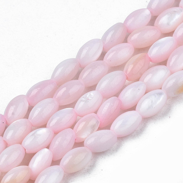 PandaHall Natural Freshwater Shell Beads Strands, Dyed, Rice, Pink, 5x3mm, Hole: 0.9mm, about 80~83pcs/strand, 14.76 inch~15.55 inch...
PandaHall Natural Freshwater Shell Beads Strands, Dyed, Rice, Pink, 5x3mm, Hole: 0.9mm, about 80~83pcs/strand, 14.76 inch~15.55 inch...