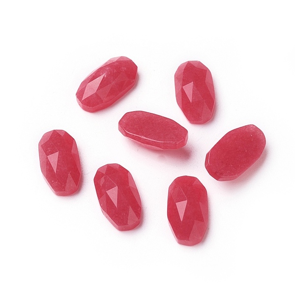 PandaHall Natural White Jade Cabochons, Faceted, Dyed, Oval, 13.5x7~7.5x5mm White Jade Oval
PandaHall Natural White Jade Cabochons, Faceted, Dyed, Oval, 13.5x7~7.5x5mm White Jade Oval