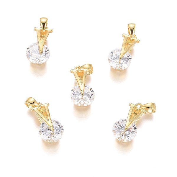 PandaHall Brass Micro Pave Clear Cubic Zirconia Pendants, Long-Lasting Plated, V Shape, Clear, Golden, 15.5x8x6.8mm, Hole: 3.5x2.5mm...
PandaHall Brass Micro Pave Clear Cubic Zirconia Pendants, Long-Lasting Plated, V Shape, Clear, Golden, 15.5x8x6.8mm, Hole: 3.5x2.5mm...
