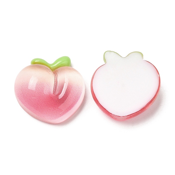 PandaHall Translucent Resin Fruit Cabochons, for Jewelry Making, Peach, 20x20x7.5mm Resin Peach Red
PandaHall Translucent Resin Fruit Cabochons, for Jewelry Making, Peach, 20x20x7.5mm Resin Peach Red