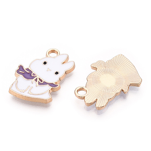 PandaHall Alloy Enamel Pendants, Cadmium Free & Nickel Free & Lead Free, Light Gold, Rabbit with Cloak, Medium Orchid, 19.5x14.5x2mm, Hole...
PandaHall Alloy Enamel Pendants, Cadmium Free & Nickel Free & Lead Free, Light Gold, Rabbit with Cloak, Medium Orchid, 19.5x14.5x2mm, Hole...